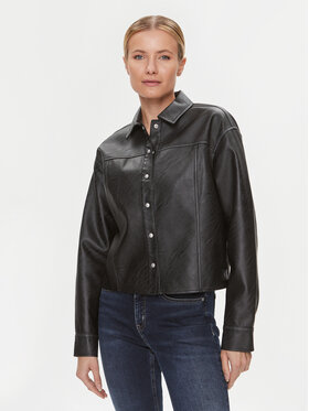 Calvin Klein Jeans Calvin Klein Jeans Košulja J20J223240 Crna Relaxed Fit