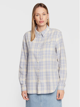 Lee Lee Риза All Purpose L47AAD66 112321184 Син Regular Fit