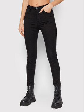 Lee Lee Jeansy Ivy L32EFS47 Czarny Super Skinny