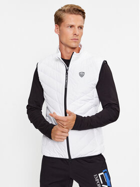 EA7 Emporio Armani EA7 Emporio Armani Liemenė 8NPQ02 PNE1Z 1100 Balta Regular Fit