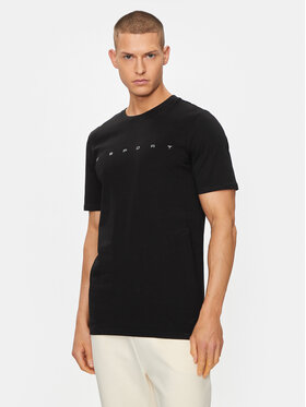 4F 4F T-Shirt 4FWSS24TTSHM1283 Černá Regular Fit