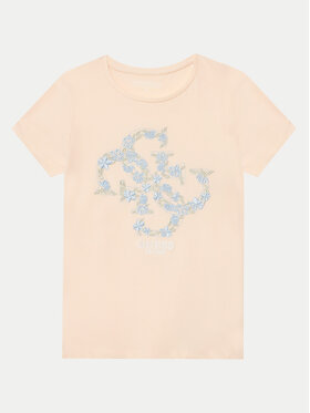 Guess Guess Tričko J5GI02 K6YW4 Ružová Regular Fit