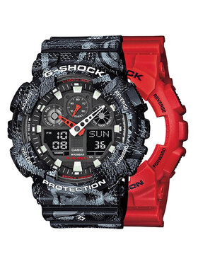 Casio Casio Hodinky SET GA-100B-4AER + BEZEL 10520052 + PASEK 10520049 Černá