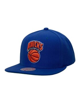 Mitchell & Ness Mitchell & Ness Czapka z daszkiem NBA TEAM GROUND 2.0 SNAPBACK HWC KNICKS Niebieski