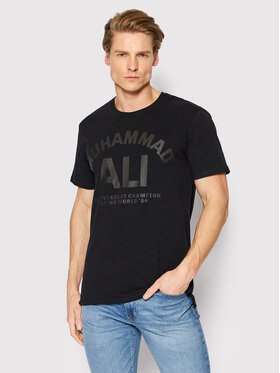 Henderson Henderson T-Shirt Muhammad Ali™ Cassius 39004 Czarny Regular Fit
