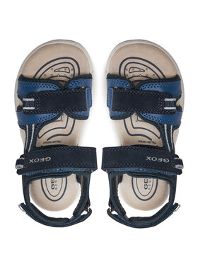 Geox Sandali J Sandal Alben Boy J35AVA 01520 CF44M S Mornarsko Modra