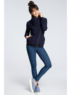 BeWear BeWear Mikina B071 Tmavomodrá Regular Fit