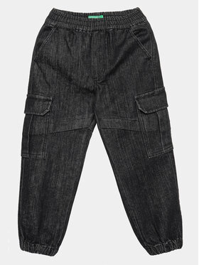 United Colors Of Benetton United Colors Of Benetton Jogger 4EJVCF024 Μαύρο Relaxed Fit