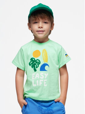 Mayoral Mayoral T-Shirt 3007 Zielony Regular Fit