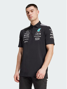 adidas adidas Polo 147999 Czarny Regular Fit