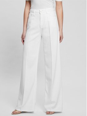 Guess Guess Jeansy 162415 Biały Relaxed Fit