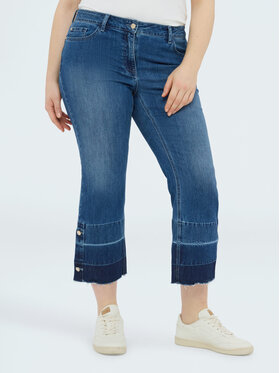 Fiorella Rubino Fiorella Rubino Jeansy P499T005269N024 Niebieski Flare Fit