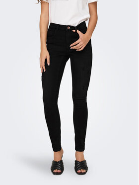 ONLY ONLY Дънки 15259128 Черен Skinny Fit