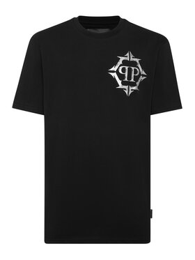 PHILIPP PLEIN PHILIPP PLEIN T-Shirt 9453 Czarny Regular Fit