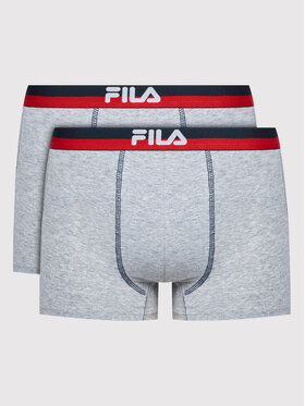 Fila Fila Komplet 2 par bokserek FU5020/2 Szary