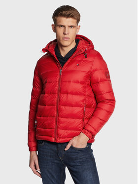 Tommy Hilfiger Tommy Hilfiger Giacca di transizione Quilted MW0MW29007 Rosso Regular Fit