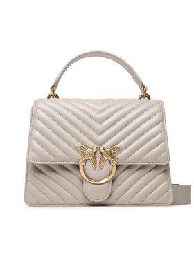 Pinko Pinko Kabelka Love One Top Handle Classic Ligh PE 23 PLTT 100066 A0GK Sivá