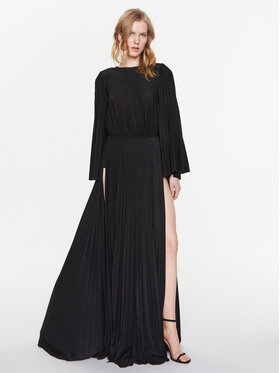 Elisabetta Franchi Elisabetta Franchi Rochie de seară AB-442-32E2-V620 Negru Regular Fit