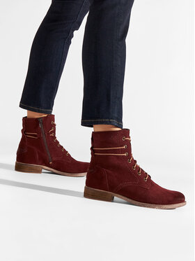 Josef Seibel Josef Seibel Черевики Sienna 70 99670 MI944 460 Бордовий