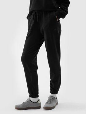 4F 4F Pantaloni da tuta 4FWMM00TTROF1138-20S Nero Regular Fit