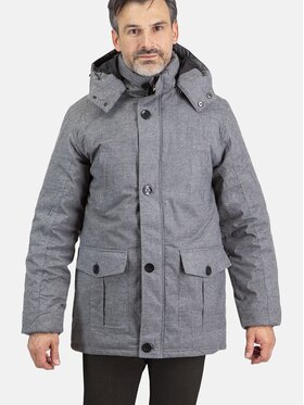 Perso Perso Kurtka zimowa PKH91C7272H Szary Regular Fit