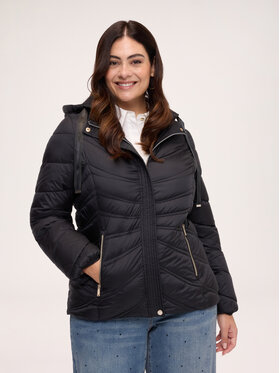 Fiorella Rubino Fiorella Rubino Kurtka puchowa F070T001509N033 Czarny Over Fit