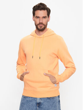 Jack&Jones Jack&Jones Bluza Basic 12182537 Pomarańczowy Regular Fit