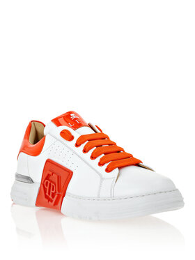 PHILIPP PLEIN PHILIPP PLEIN Sneakersy 3601 Pomarańczowy