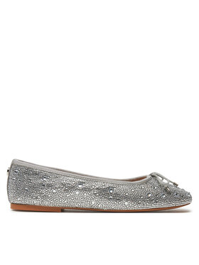 Steve Madden Steve Madden Baleriny Blossoms-R SM11002854 Srebrny