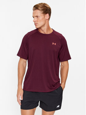 Under Armour Under Armour Тишърт Ua Tech 2.0 Ss Tee Novelty 1345317 Бордо Loose Fit