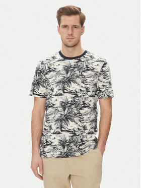 Tommy Hilfiger Tommy Hilfiger T-Shirt Summer MW0MW38933 Krémová Slim Fit