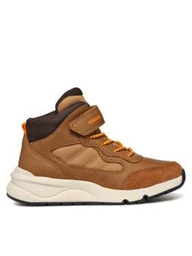 Geox Geox Šnurovacia obuv J Rooner Boy J46H0E 0MEFU C6001 S Hnedá