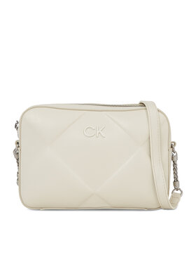 Calvin Klein Calvin Klein Táska Re-Lock Quilt Camera Bag K60K610767 Ekru