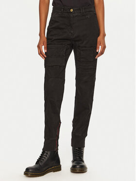 Aeronautica Militare Aeronautica Militare Riidest püksid 242PA1616DCT3419 Must Regular Fit