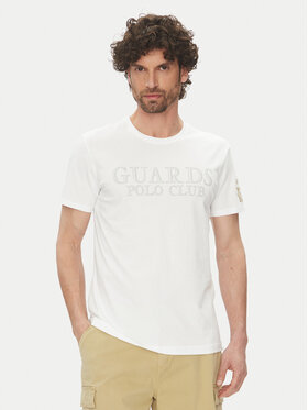 La Martina La Martina T-shirt Anselm MARG31 JS206 Bijela Regular Fit