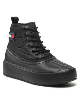 Tommy Jeans Tommy Jeans Μποτάκια Fashion Boot EN0EN01912 Μαύρο