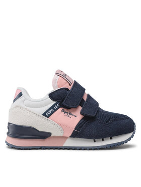 Pepe Jeans Pepe Jeans Sneakersy London One Gk PGS30538 Granatowy