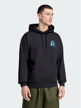 adidas adidas Bluza 171042 Czarny Loose Fit