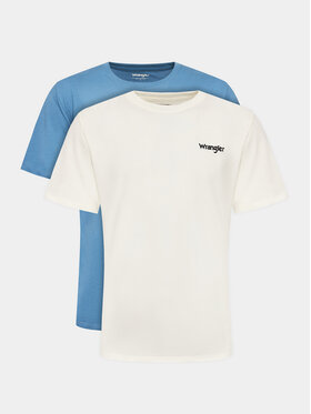 Wrangler Wrangler Komplet t-shirtów W7BZFQ84Z 112332762 Kolorowy Regular Fit