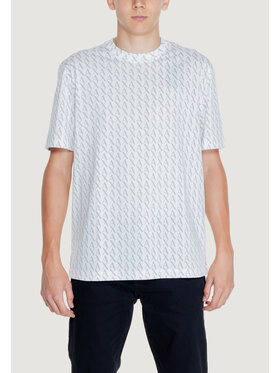 Armani Exchange Armani Exchange T-Shirt 8NZTCW ZJH4Z Biały Shirt Fit
