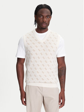 Guess Guess Sweter M5YR09 Z3OE2 Beżowy Regular Fit