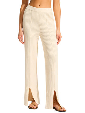 Seafolly Seafolly Pantaloni di tessuto 55248-KN Beige