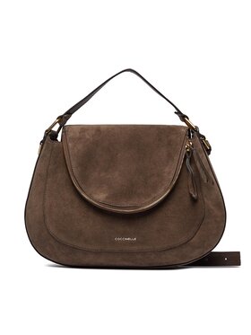 Coccinelle Coccinelle Ročna torba NAM Coccinellesole Suede E1 NAM 18 02 01 Rjava