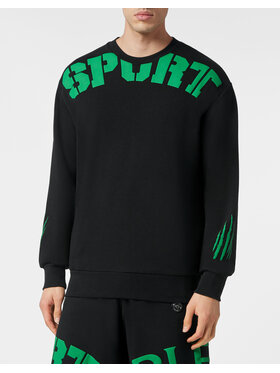 Plein Sport Plein Sport S dlouhým rukávem 14507 Černá Regular Fit