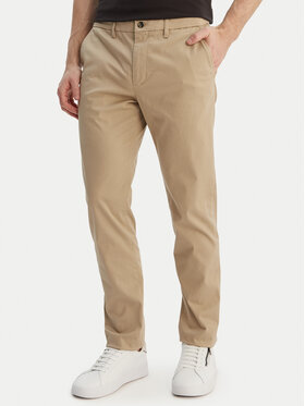 Tommy Hilfiger Tommy Hilfiger Chino kalhoty Denton MW0MW41923 Béžová Regular Fit