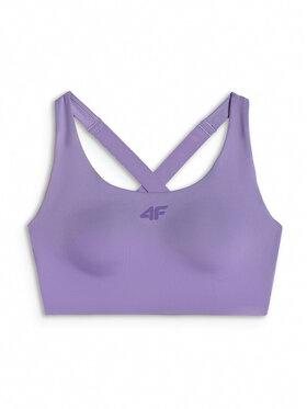 4F 4F Biustonosz sportowy MULTI ACTIVE Fioletowy