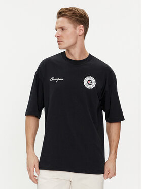 Champion Champion Футболка 219855 Чорний Custom Fit