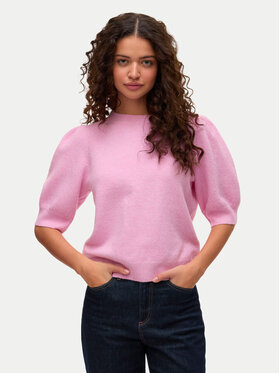 Vero Moda Vero Moda Sweter Doffy 10278313 Różowy Regular Fit