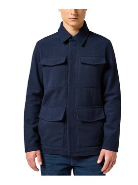 Wrangler Wrangler Kurtka przejściowa 112357212 Granatowy Regular Fit