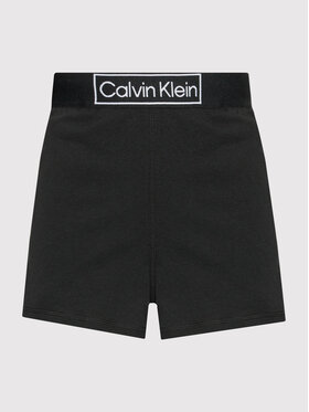 Calvin Klein Underwear Kratke Pidžama Hlače 000QS6799E Crna Regular Fit